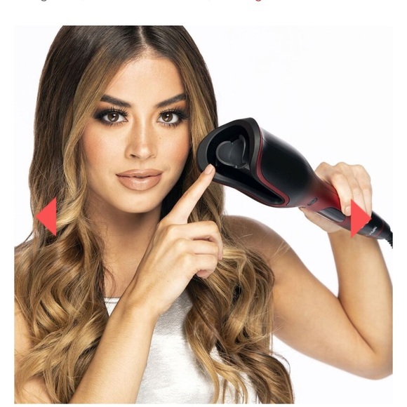 Lava Red Hair Curler